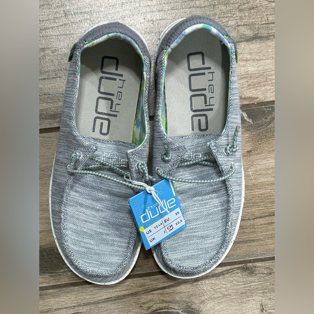 HeyDude Wendy youth shoes. Brand new with tags.